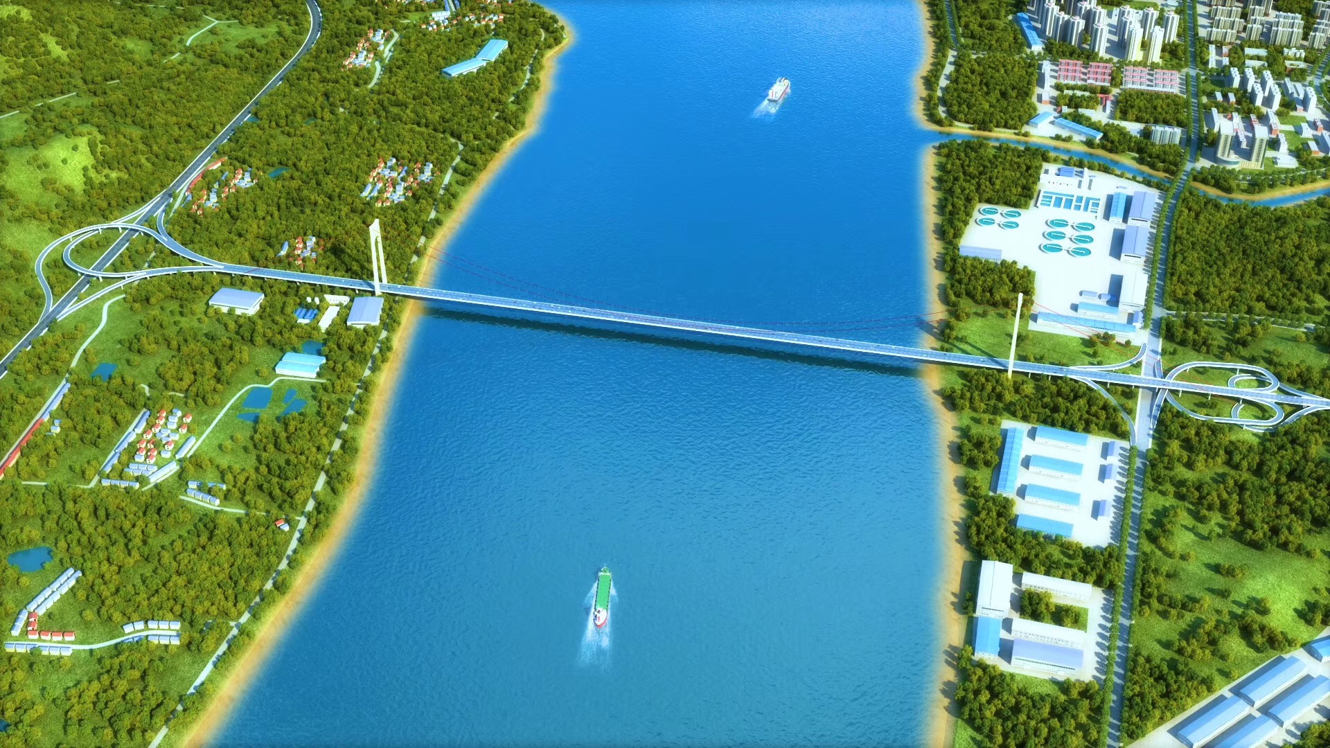 三维动画制作虚拟现实美景气氛